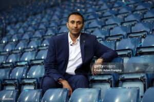 Shilen Patel pictured at The Hawthorns.